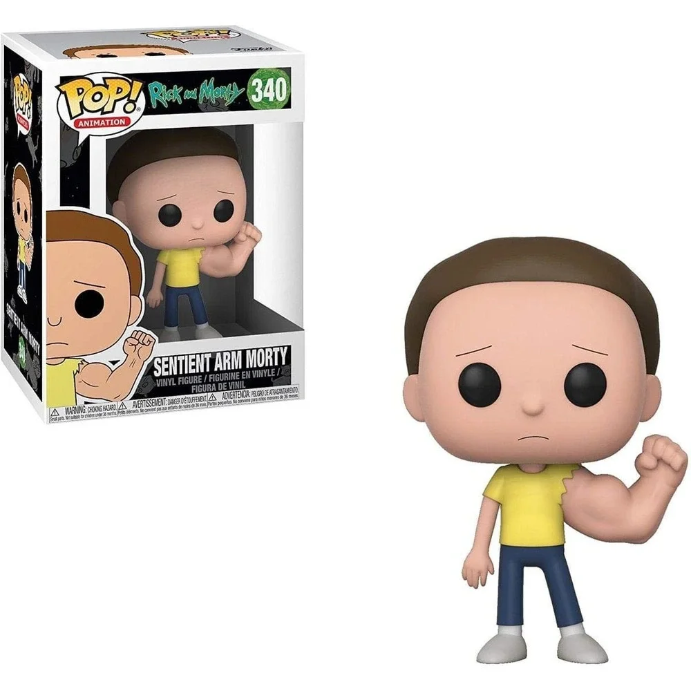 Funko Pop Animation Rick and Morty Sentient Arm Morty 340 Vinyl Figure New Box